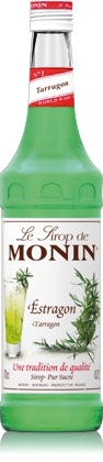 MONIN Tarragon syrup MONIN Tarragon syrup bottle