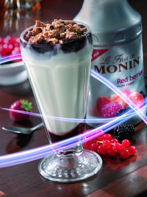 Le Fruit de MONIN Red Berries ambiant